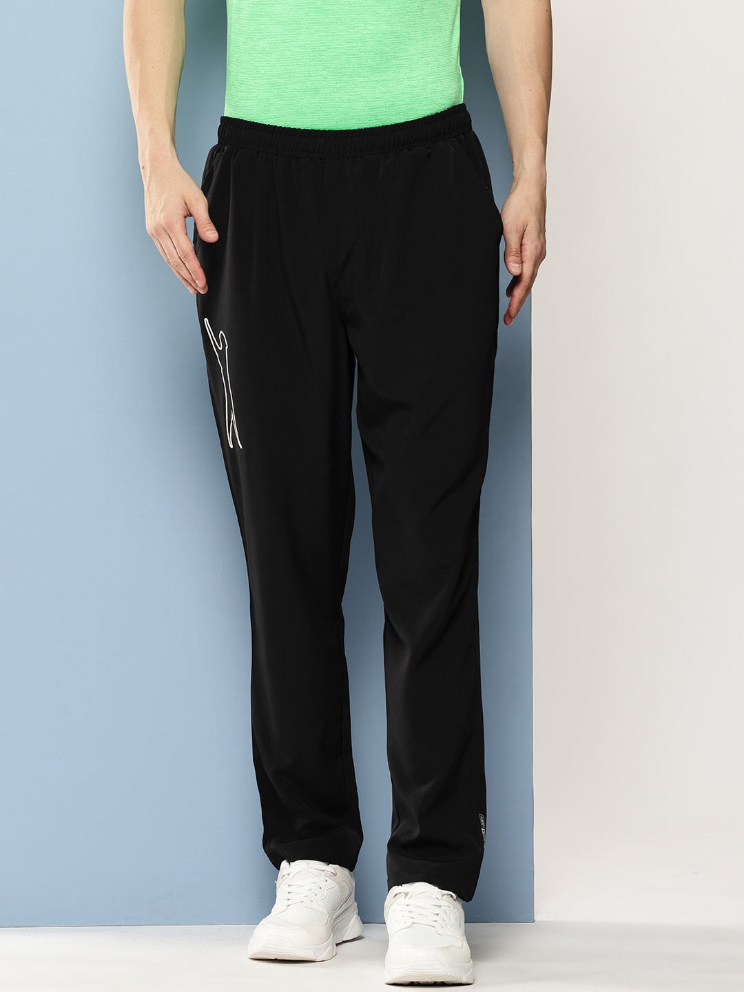 

Slazenger Men Athleisure Track Pants, Black