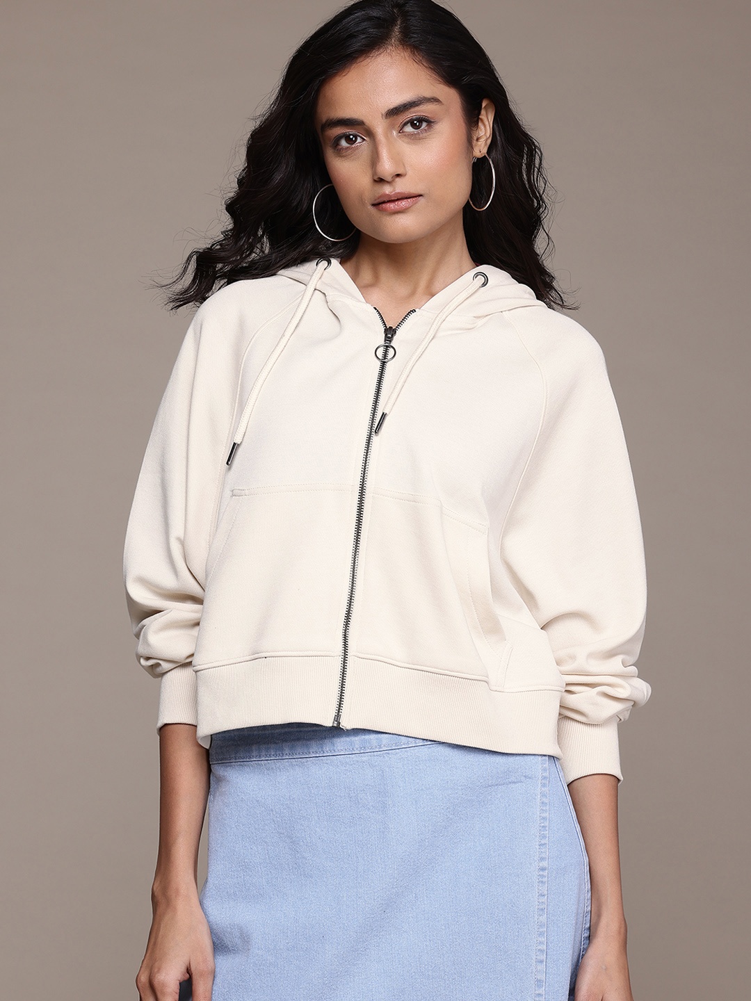 

The Roadster Lifestyle Co. Hooded Sweatshirt, Cream