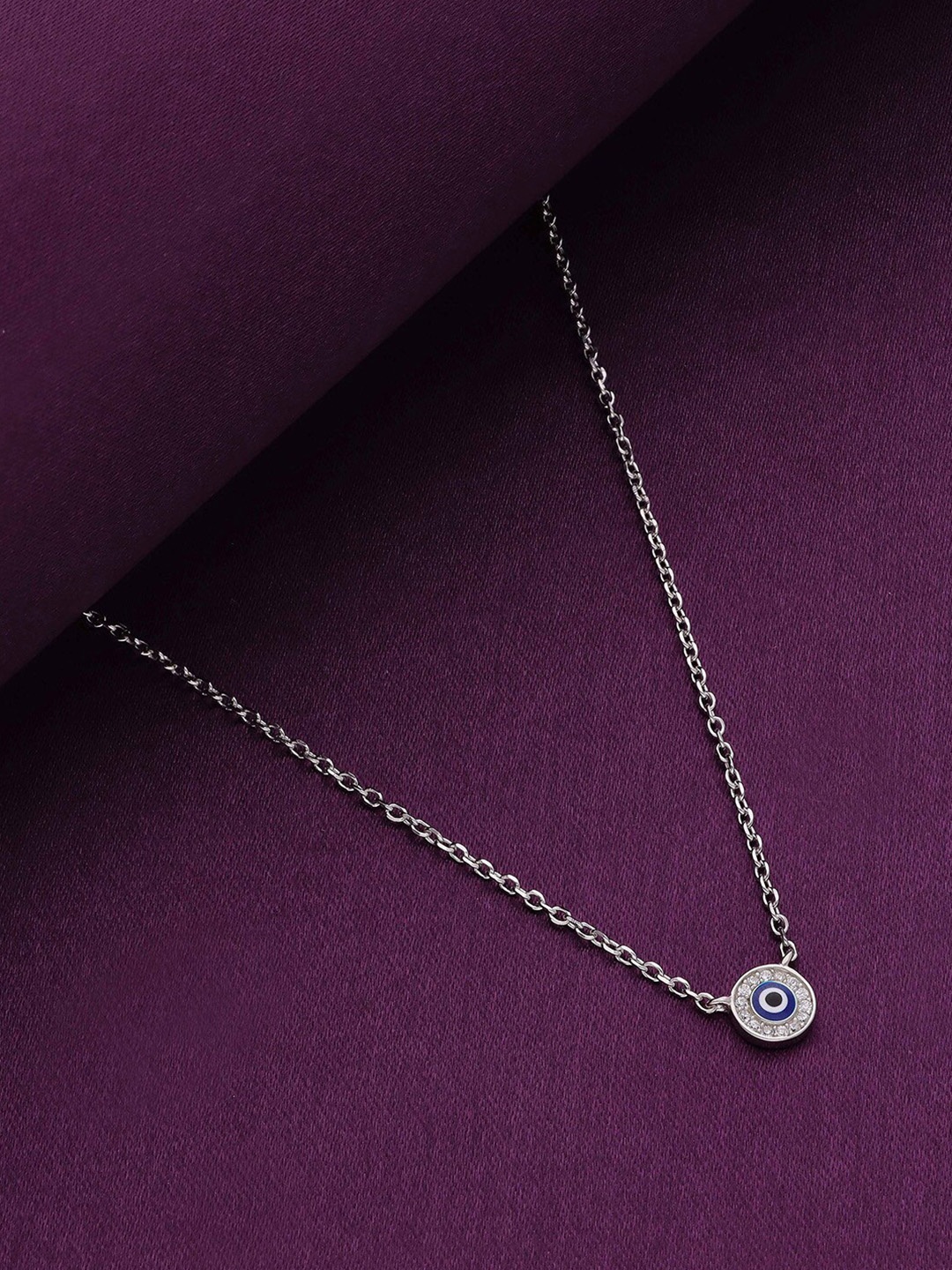 

KAI JEWEL 92.5 Sterling Silver Rhodium-Plated Necklace