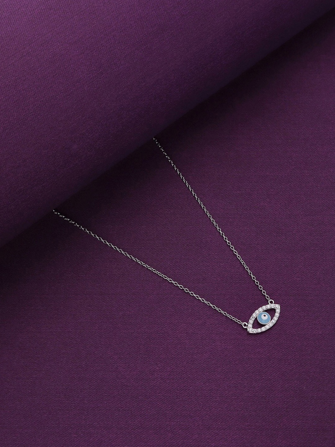 

KAI JEWEL 92.5 Sterling Silver Rhodium-Plated Necklace