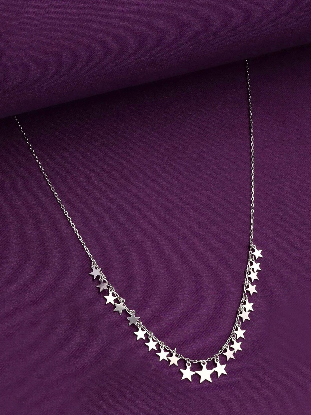 

KAI JEWEL 92.5 Sterling Silver Rhodium-Plated Necklace