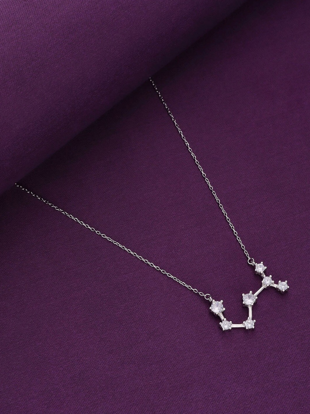 

KAI JEWEL Sterling Silver Rhodium-Plated Necklace