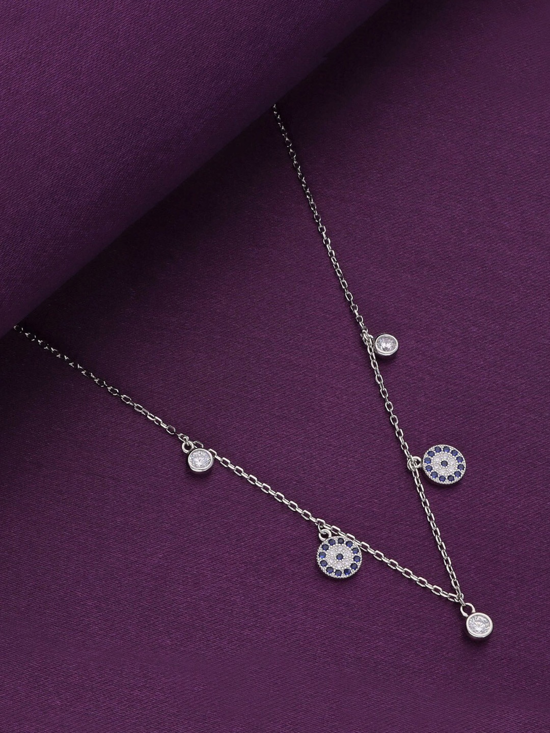 

KAI JEWEL Sterling Silver Rhodium-Plated Necklace