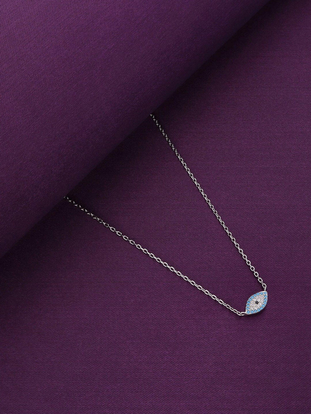 

KAI JEWEL Sterling Silver Rhodium-Plated Necklace