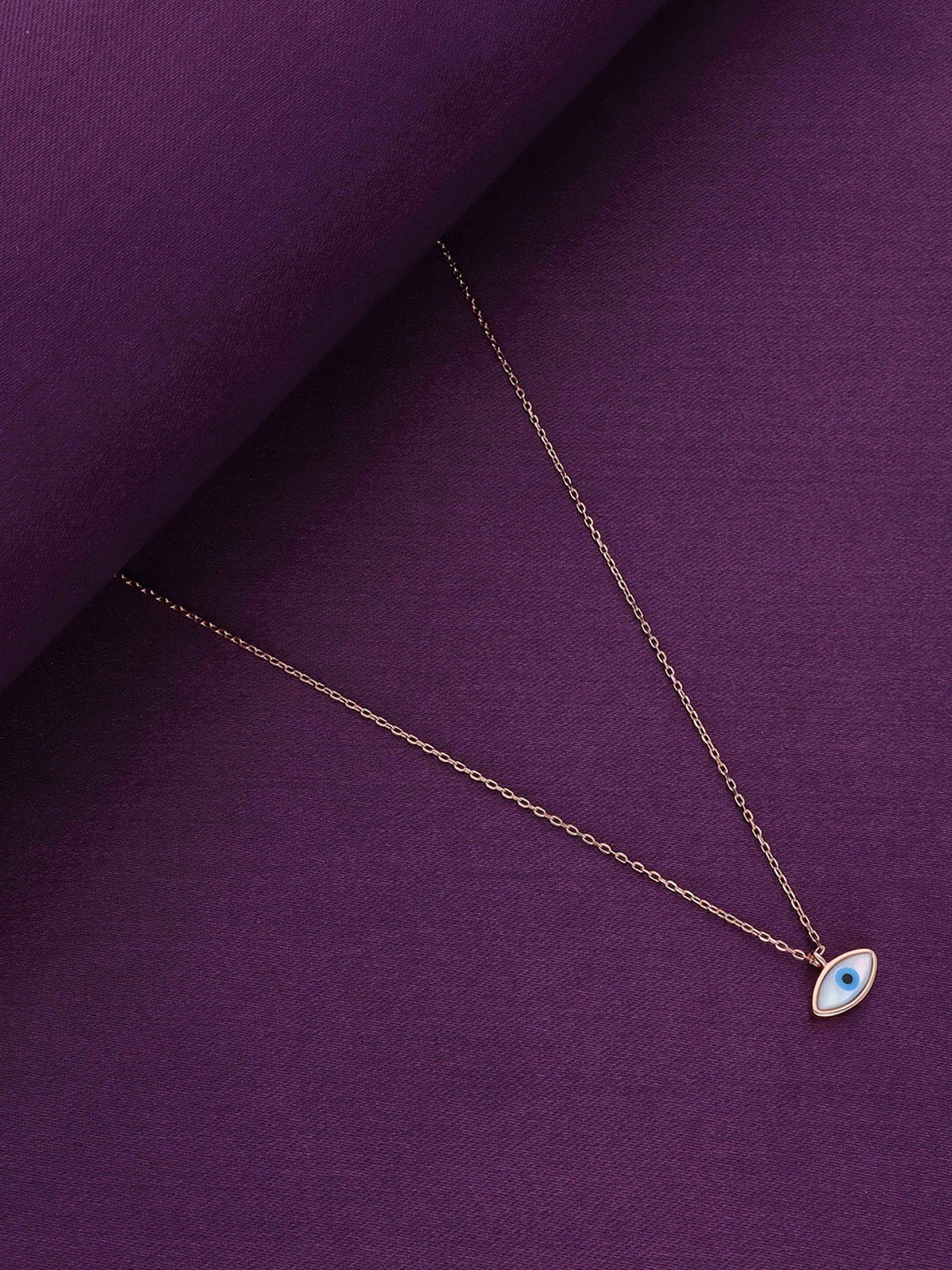 

KAI JEWEL Sterling Silver Rose Gold-Plated Necklace