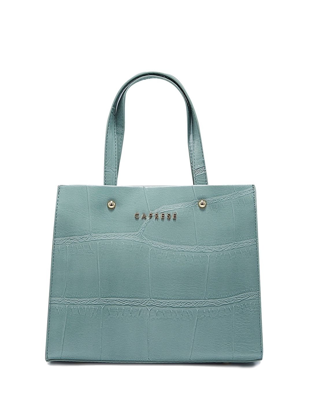

Caprese Textured Structured Handheld Bag, Green