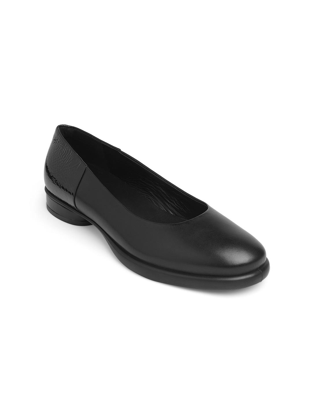 

ECCO Women Sculpted Lx Leather Extra Wide Ballerinas, Black