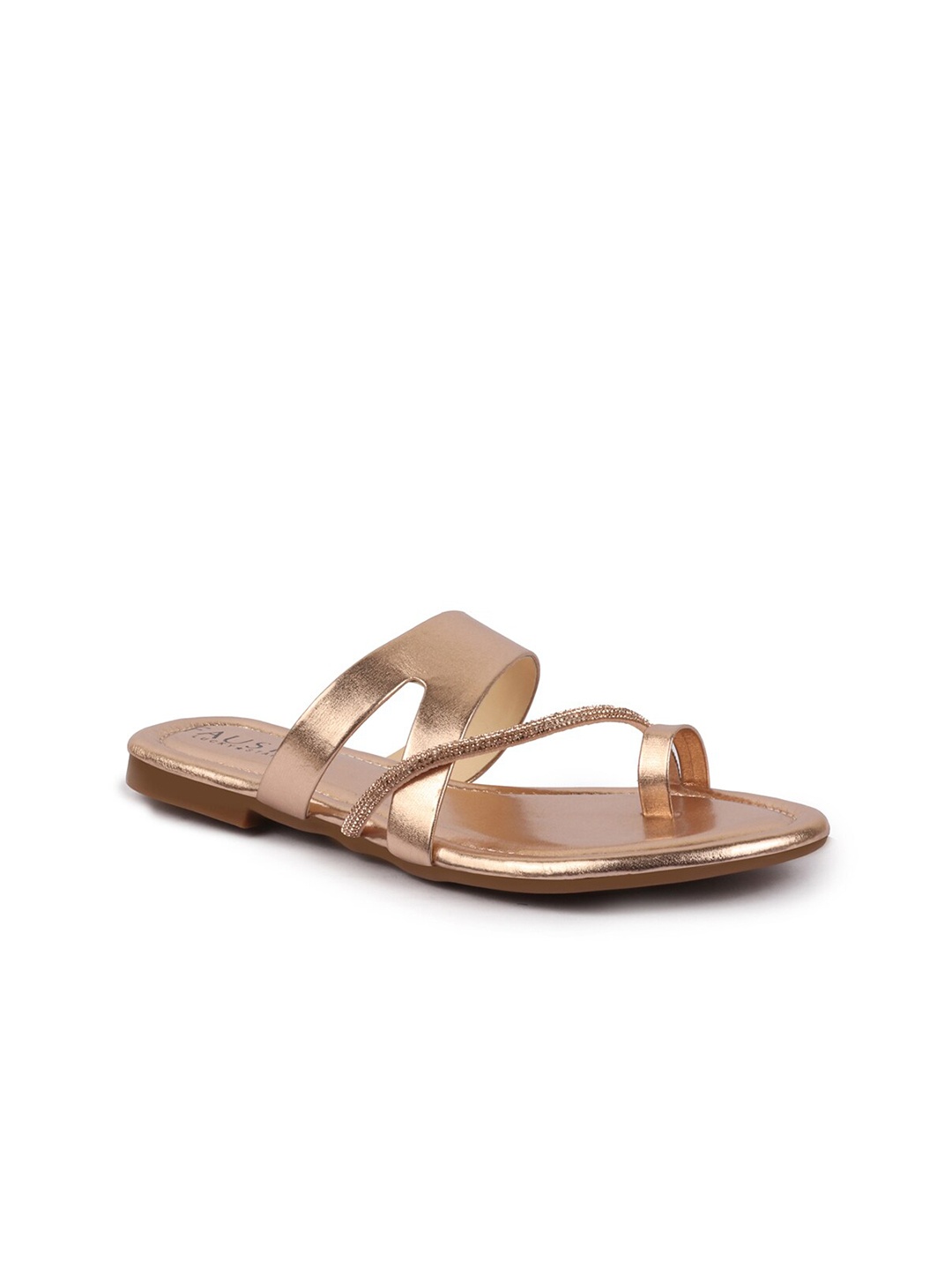 

FAUSTO No Back Strap One Toe Flats, Rose