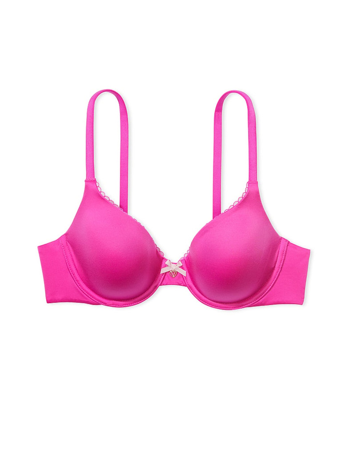 

Victoria's Secret Body by Victoria Lightly Lined Smooth Everyday Bra With All Day Comfort, Pink