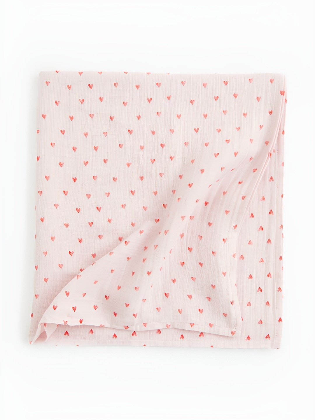 

H&M Pink 553 GSM Cotton Muslin Baby Blanket