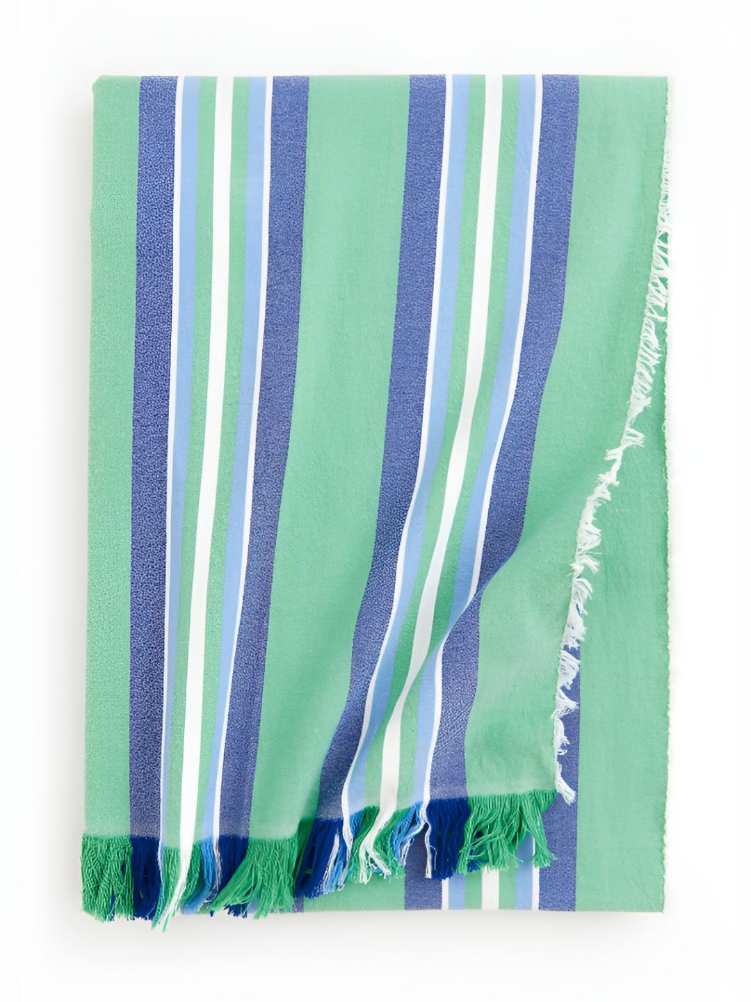 

H&M Green 120 GSM Large Cotton Blanket
