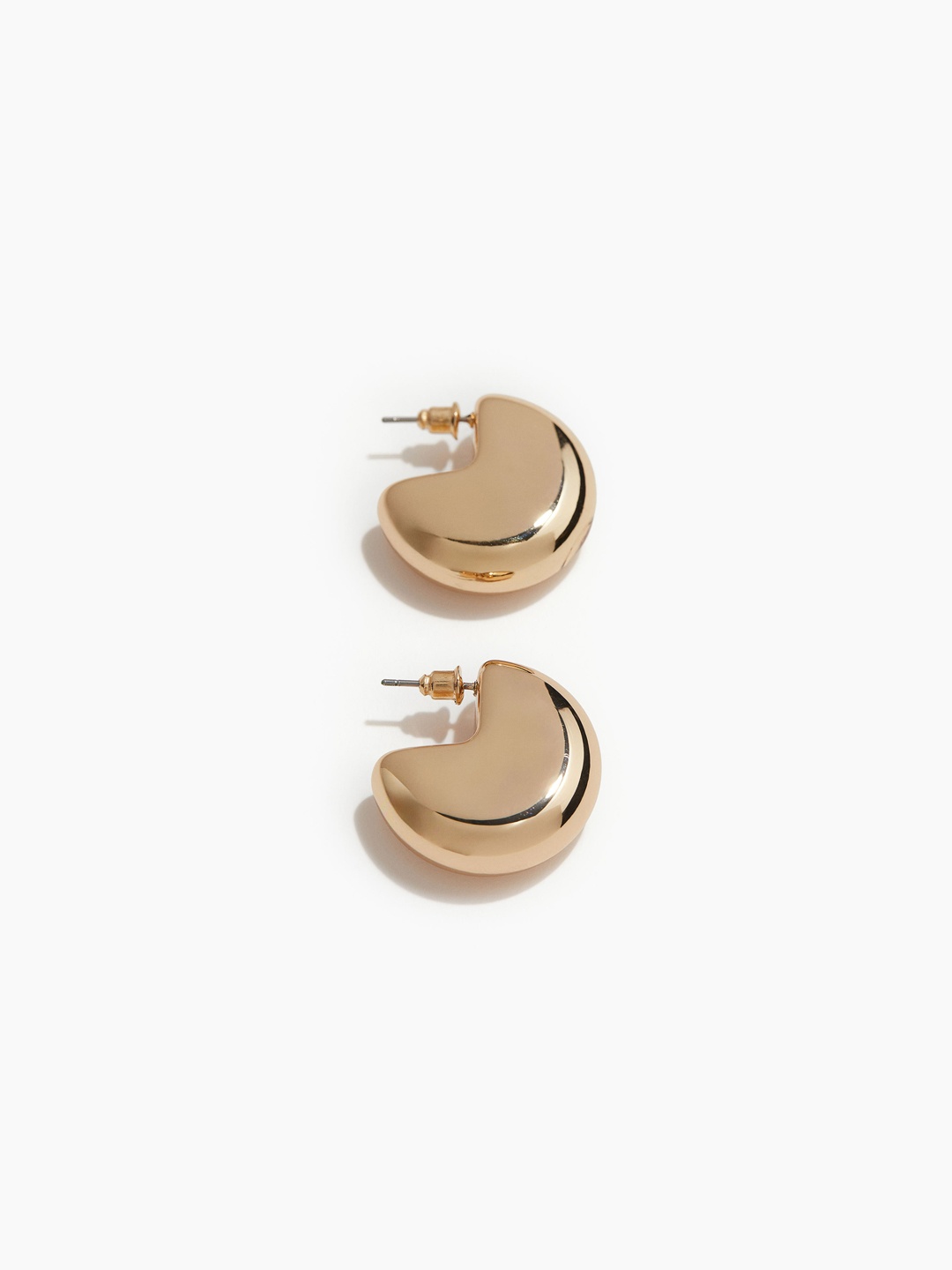 

H&M Chunky Earrings, Gold