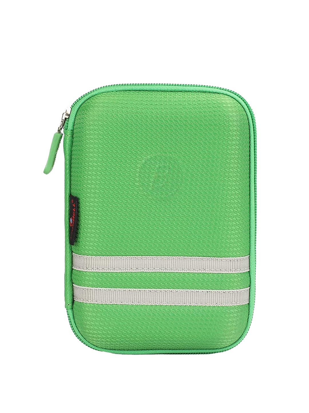 

THE CLOWNFISH Textured Travel Hard Disk Case Pouch, Green