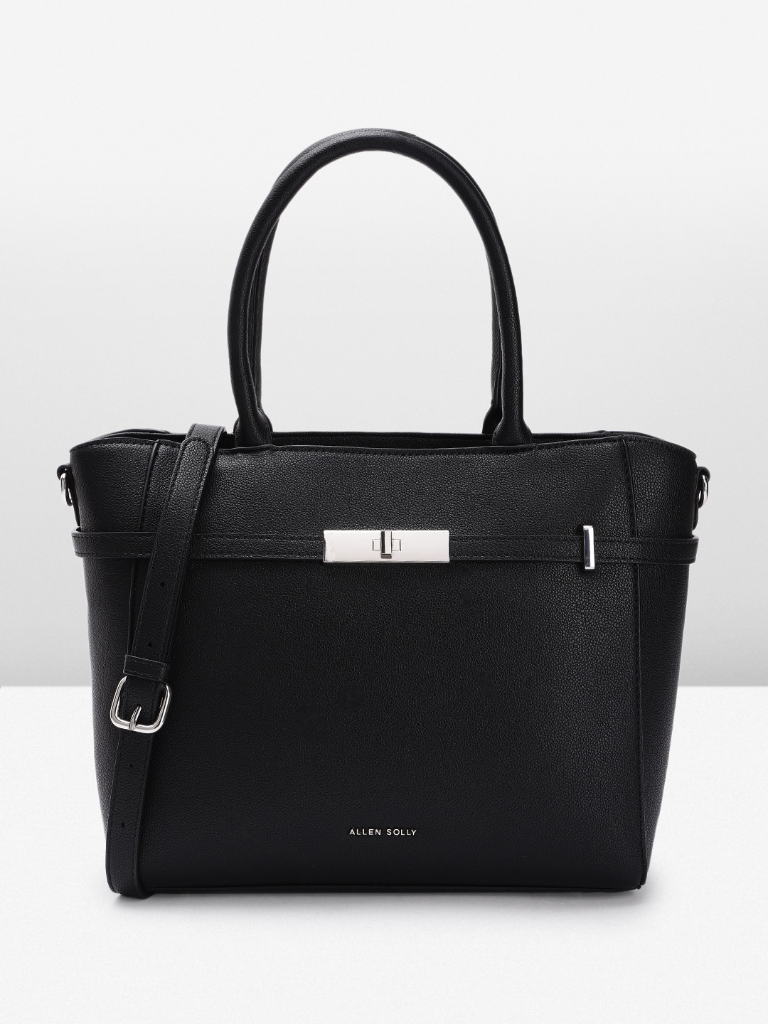 

Allen Solly Textured Shoulder Bag, Black