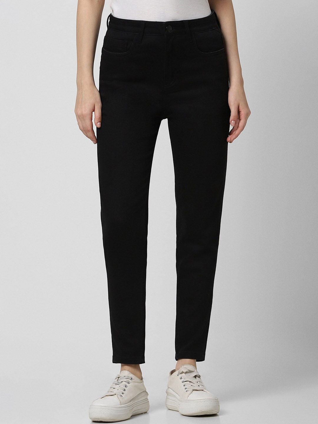 

Van Heusen Woman Women Skinny Fit Clean Look Stretchable Jeans, Black