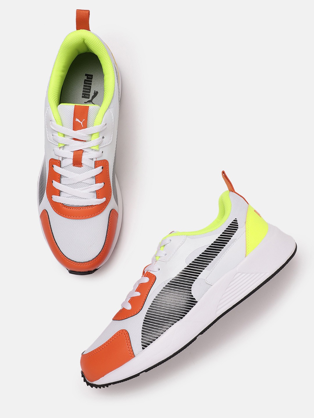 

Puma Men Color-Block Sneakers, White