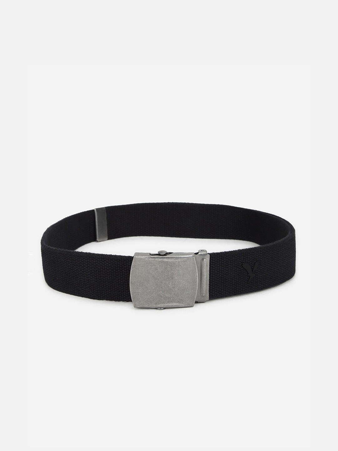 

AMERICAN EAGLE OUTFITTERS Men Textured Cotton Belt, Black