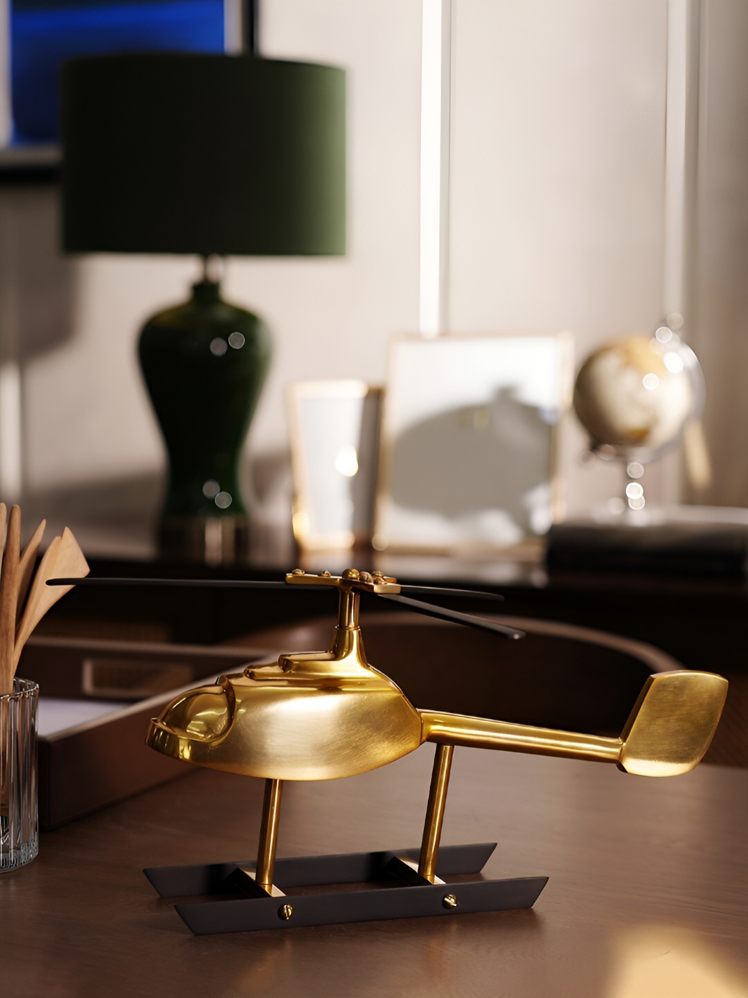 

Pure Home and Living Gold-Toned Curio Showpiece