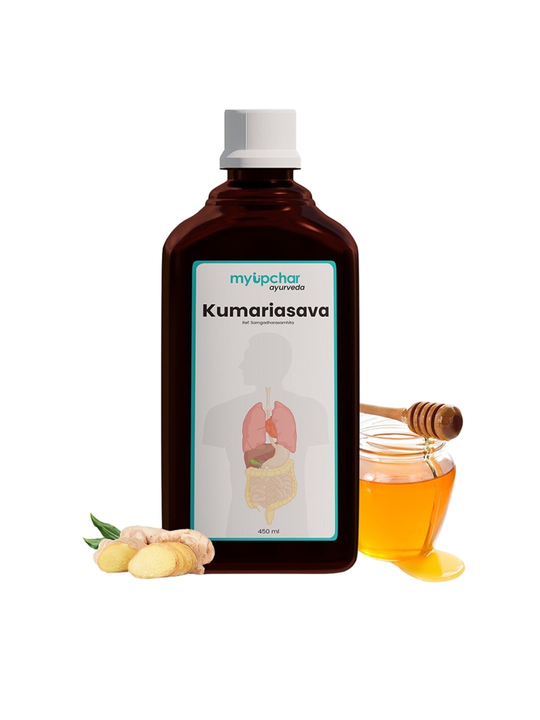 

Myupchar Ayurveda Women Kumariasava-450ml, Brown