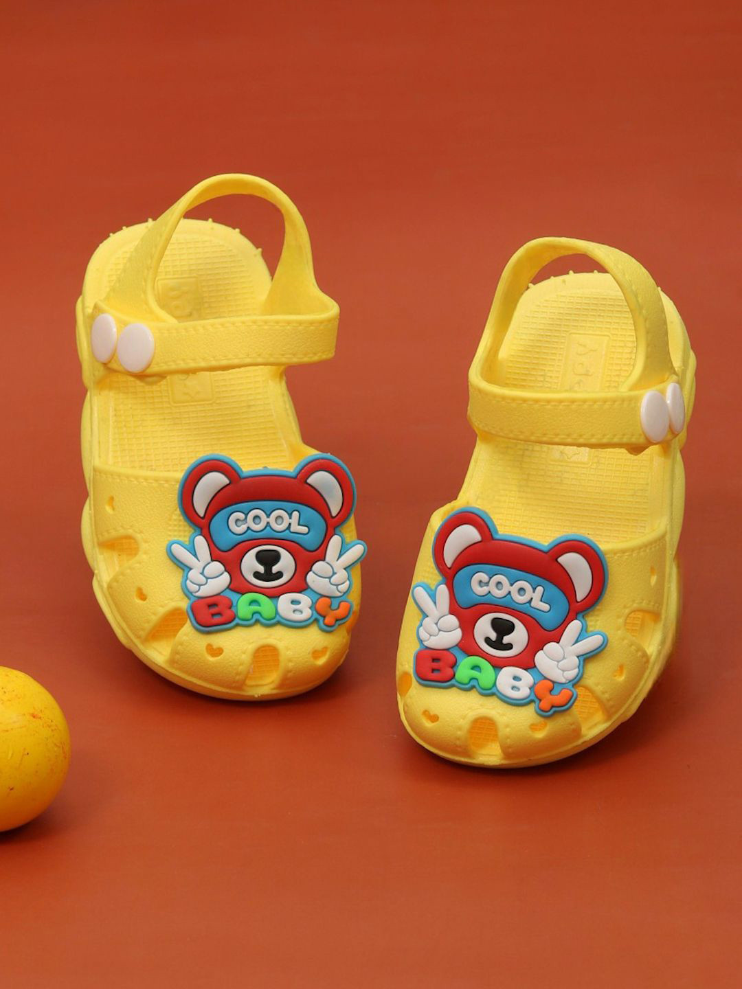 

Yellow Bee Boys Clogs Sandals