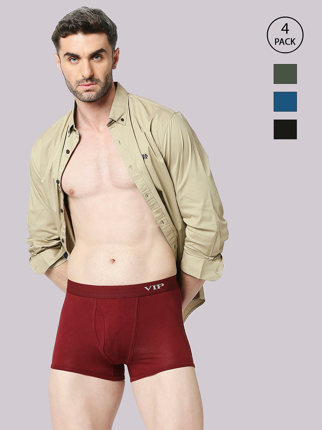 

VIP Pack Of 4 Trunks VP-MI-TR-SNSRY-10P-PO4-XL, Blue
