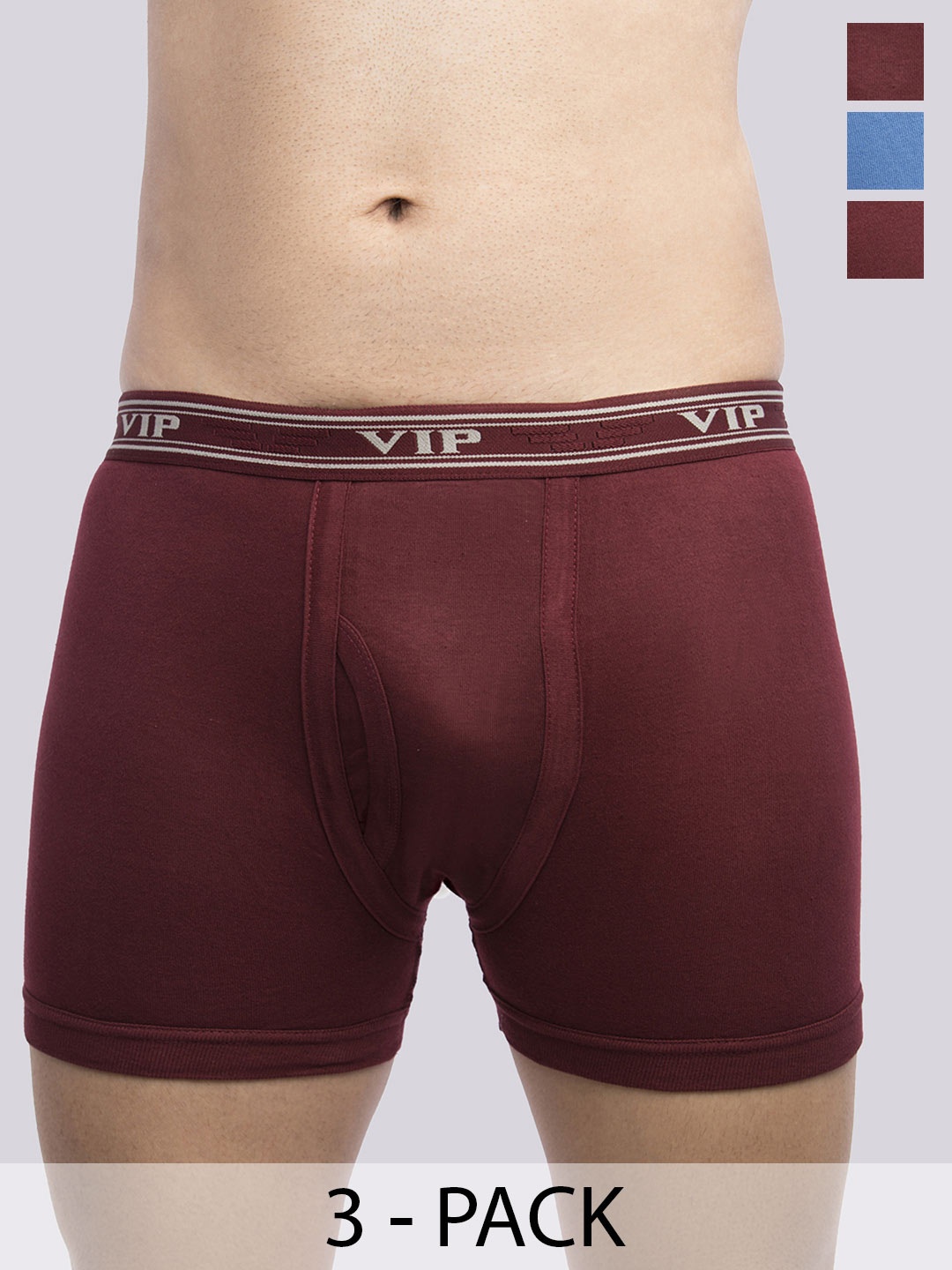 

VIP Pack of 3 Assorted Cotton Trunk VP-MI-TR-ULTMC-10P-PO3-95