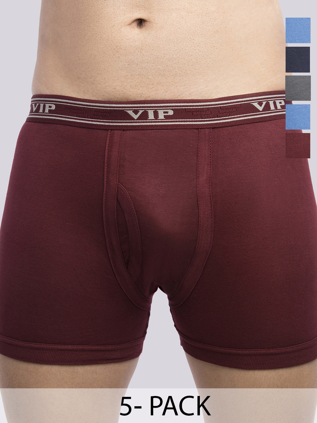 

VIP Pack of 5 Assorted Cotton Trunk VP-MI-TR-ULTMC-10P-PO5-80