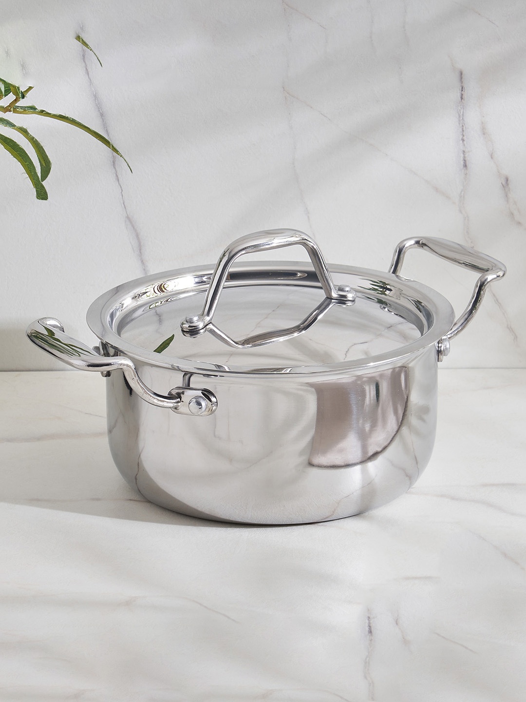 

Home Centre Valeria Carin Stainless Steel Casserole 1.5 L, Silver