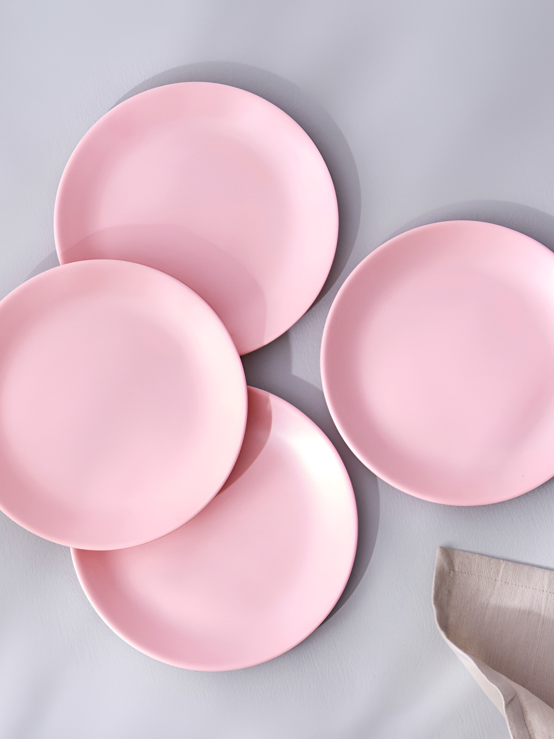 

Home Centre Spinel Pink 4 Pieces Melamine Side Plate