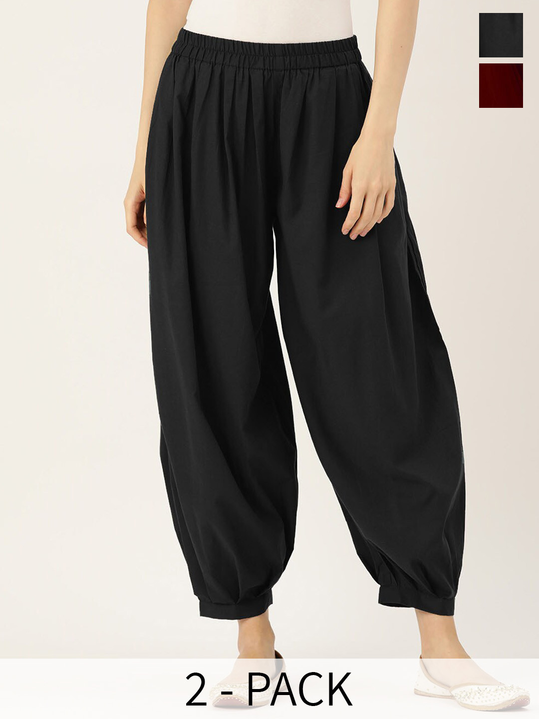 

Molcha Women Salwar, Black