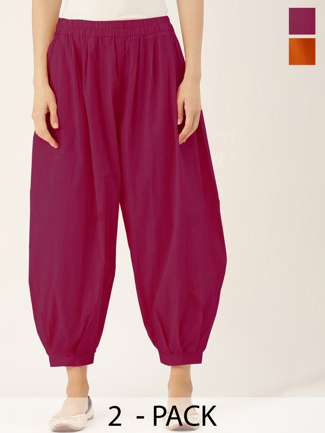 

Molcha Women Salwar, Rust
