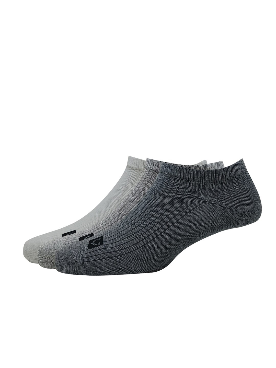 

Allen Solly Men Pack Of 3 Patterned Ankle Length Socks, White