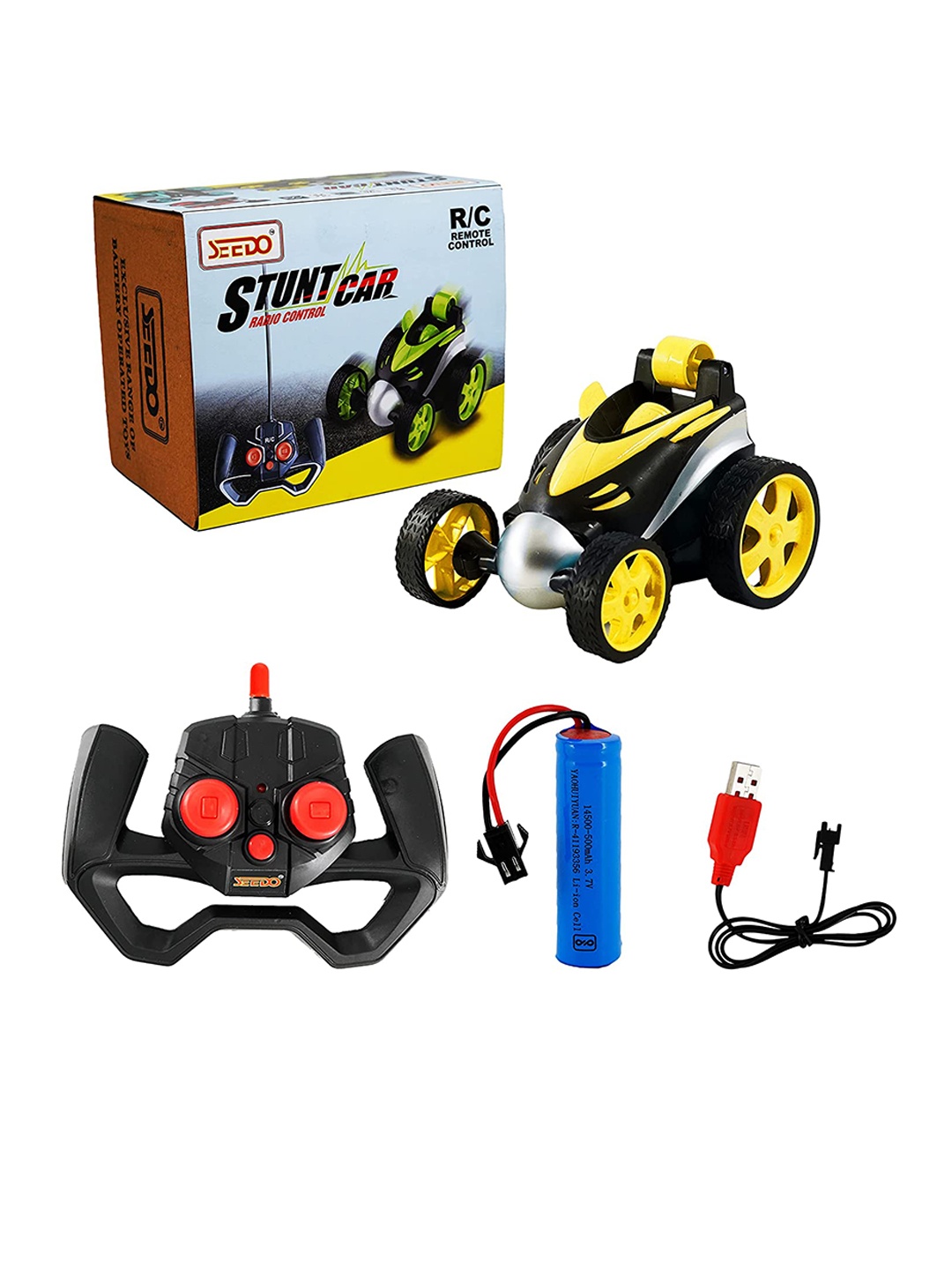 

Seedo Stunt Car Toy Vehicles, Black