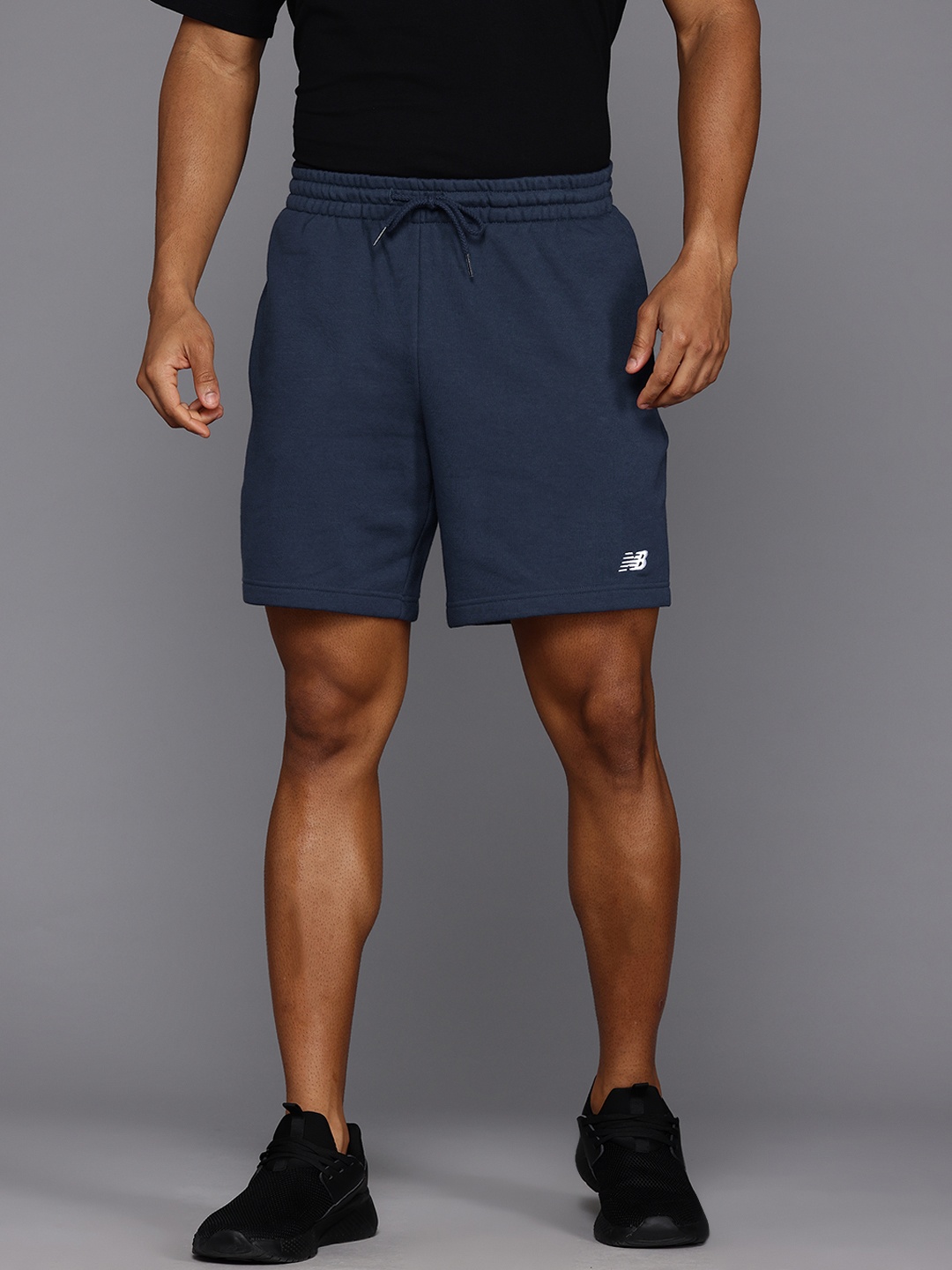 

New Balance Men Sport Essentials French Terry 7" Shorts, Navy blue