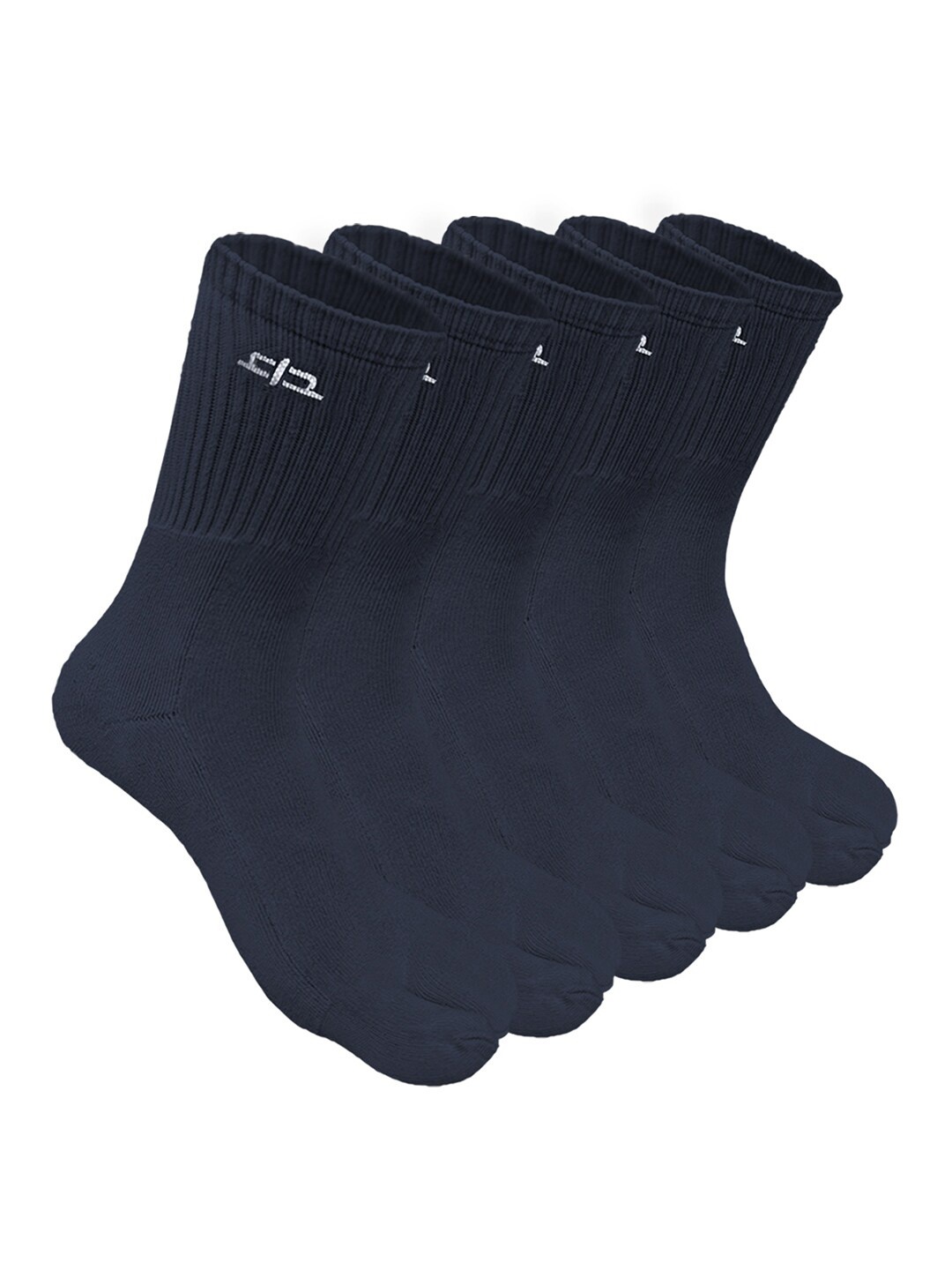 

Heelium Women Pack of 5 Bamboo Super Soft & Odour-Free Breathable Toe-Calf Length Socks, Black