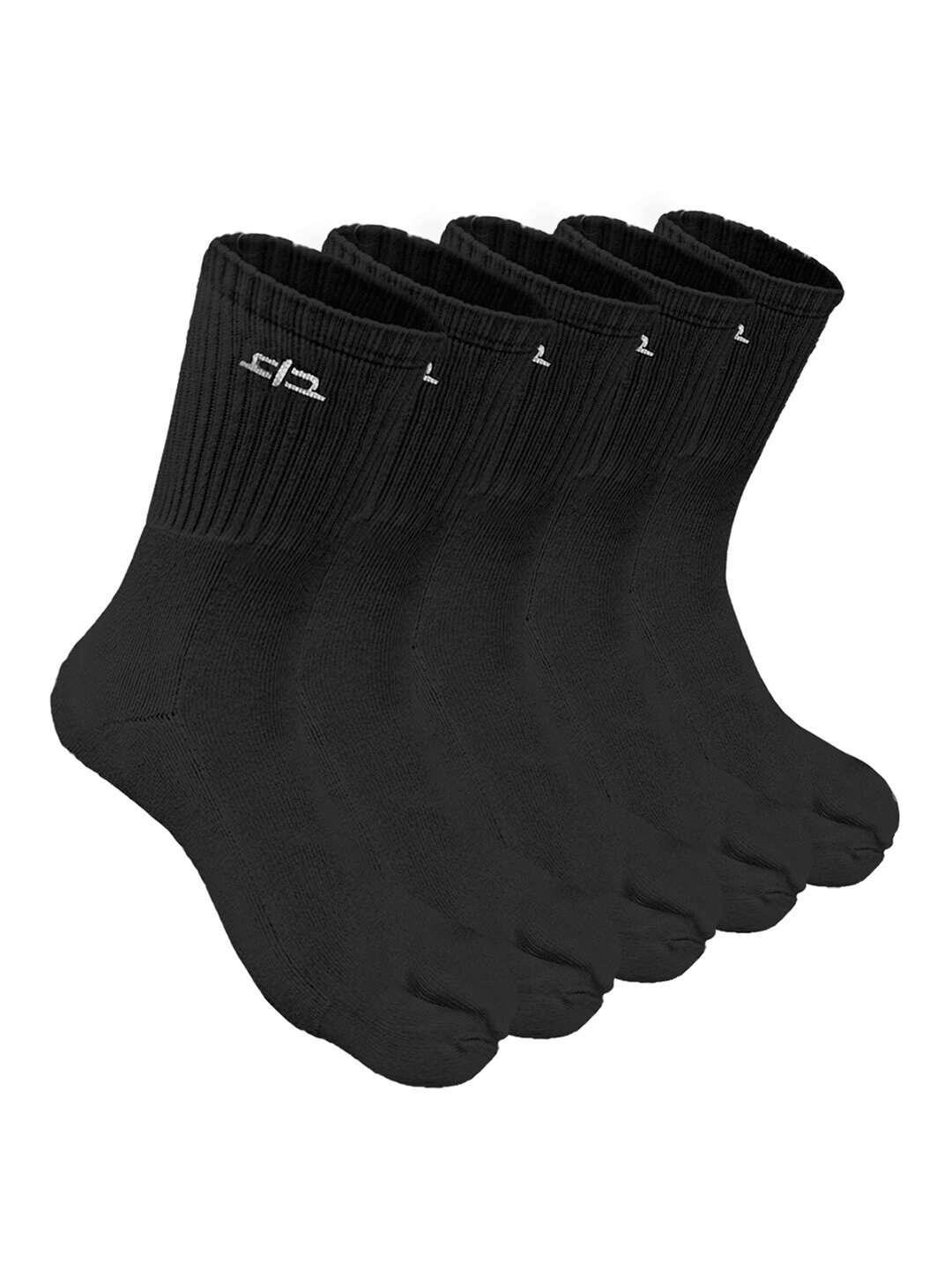 

Heelium Women Pack of 5 Bamboo Super Soft & Odour-Free Breathable Toe-Calf Length Socks, Blue