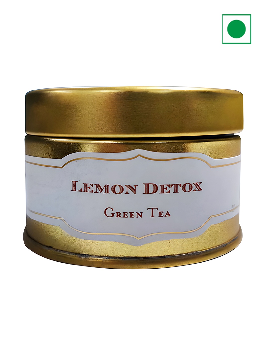 

TGL Co. Lemon Detox Tin Caddie Green Tea - 15gms, Brown