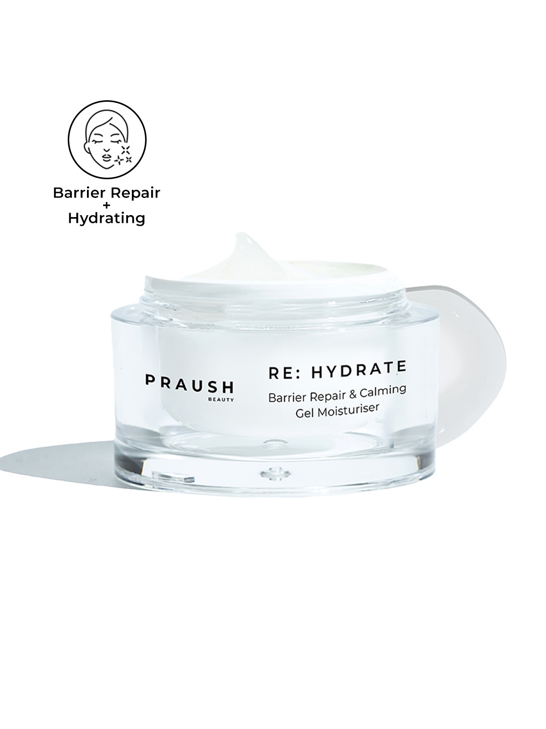 

Praush Re:hydrate Barrier Repair & Calming Gel Moisturiser-50g, Na