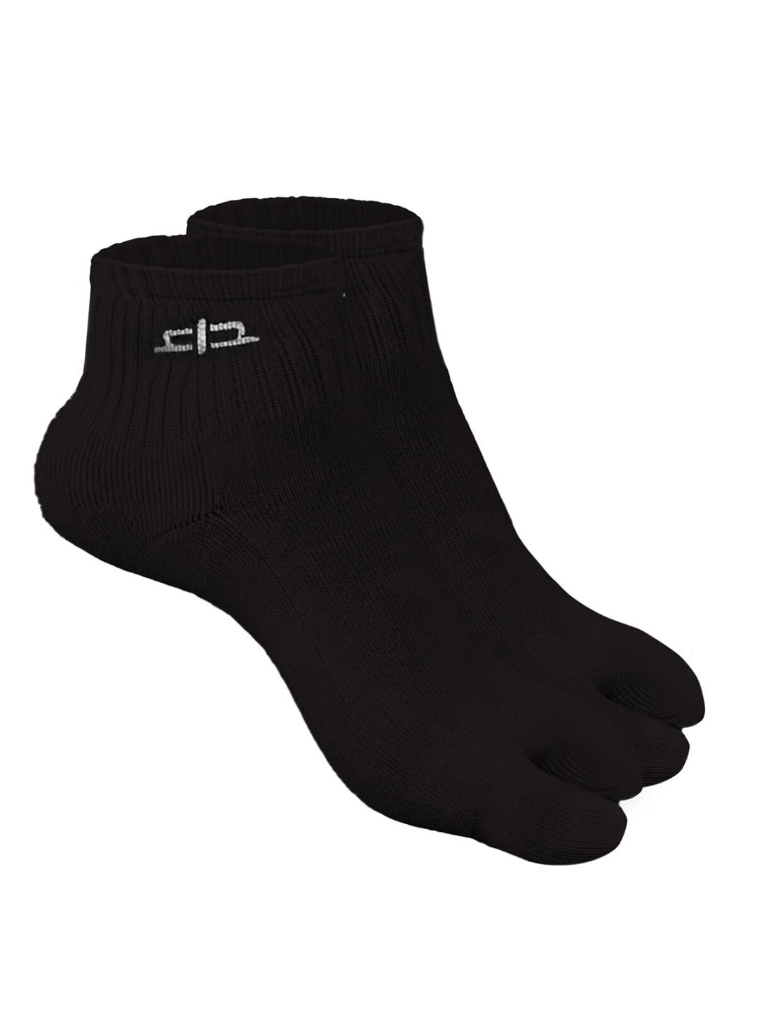 

Heelium Women Pack of 2 Bamboo Super Soft & Odour-Free Breathable Toe-Ankle Length Socks, Black