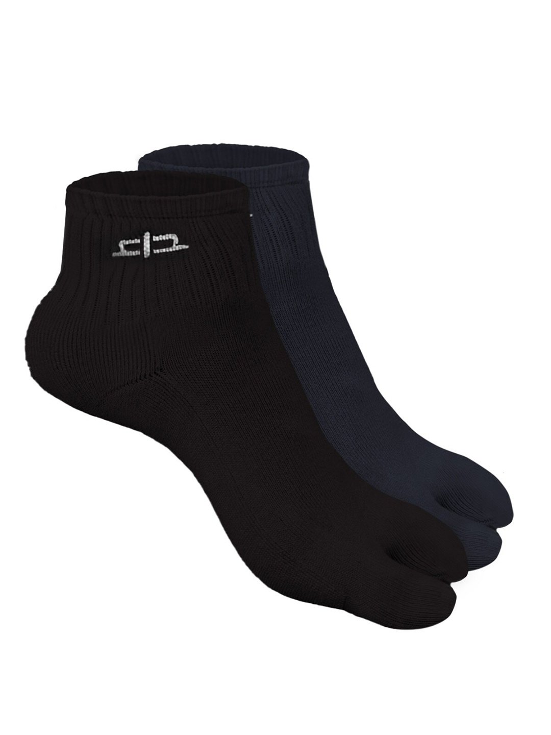 

Heelium Women Pack of 2 Bamboo Super Soft & Odour-Free Breathable Toe-Ankle Length Socks, Black