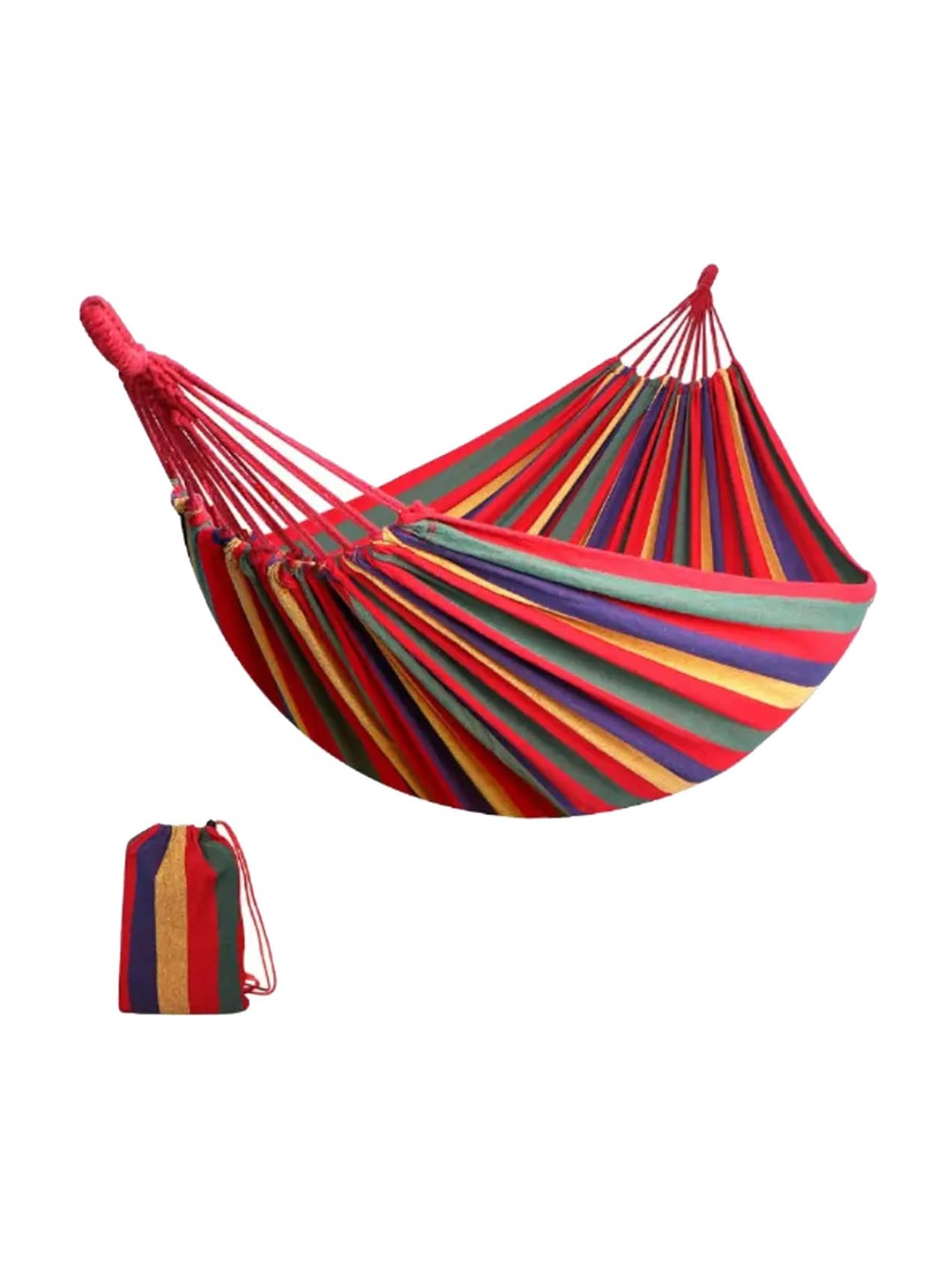 

Kuber Industries Striped Swing, Red