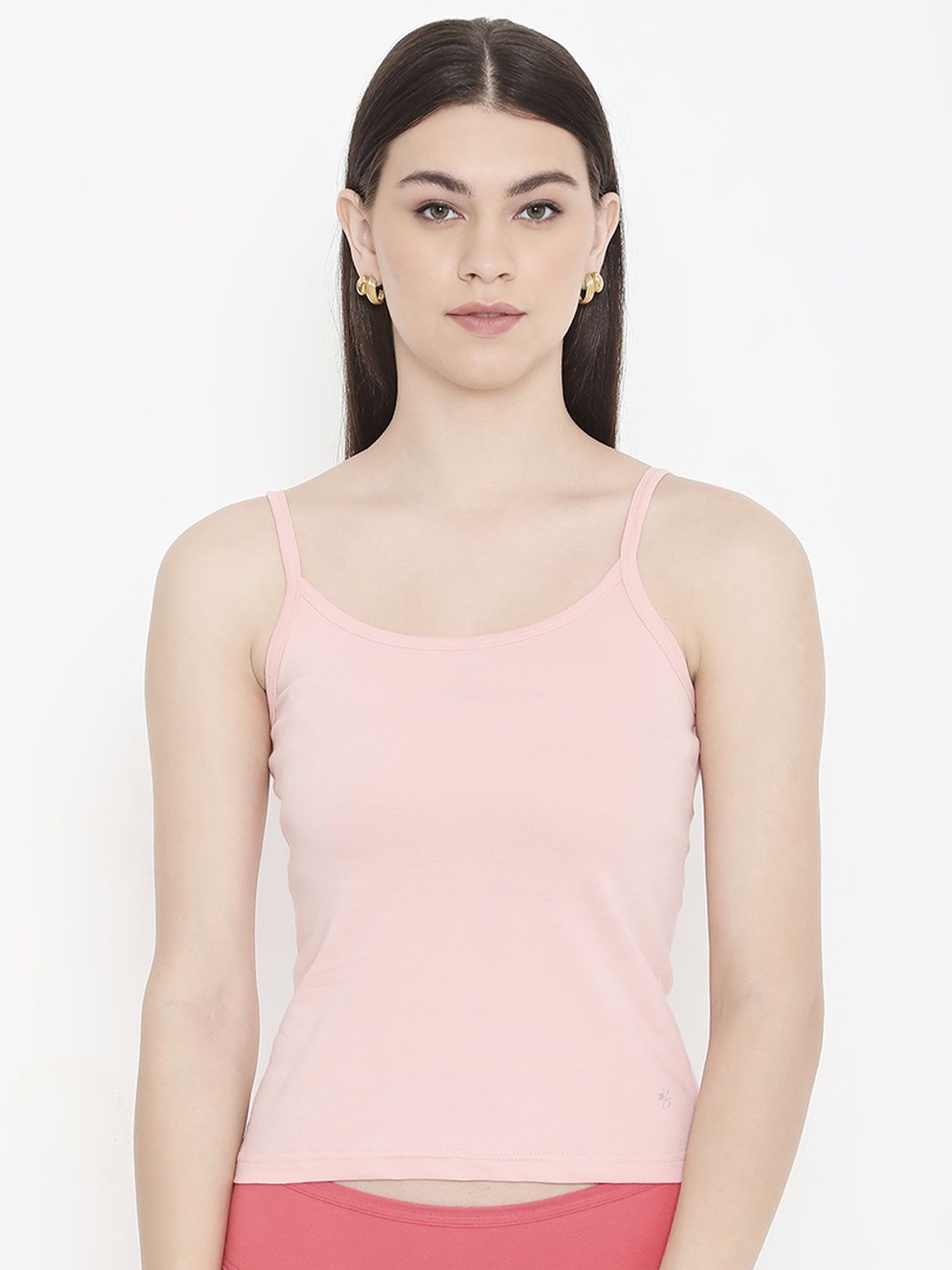 

Feelings Non Padded Slim Fit Pure Cotton Camisole, Peach