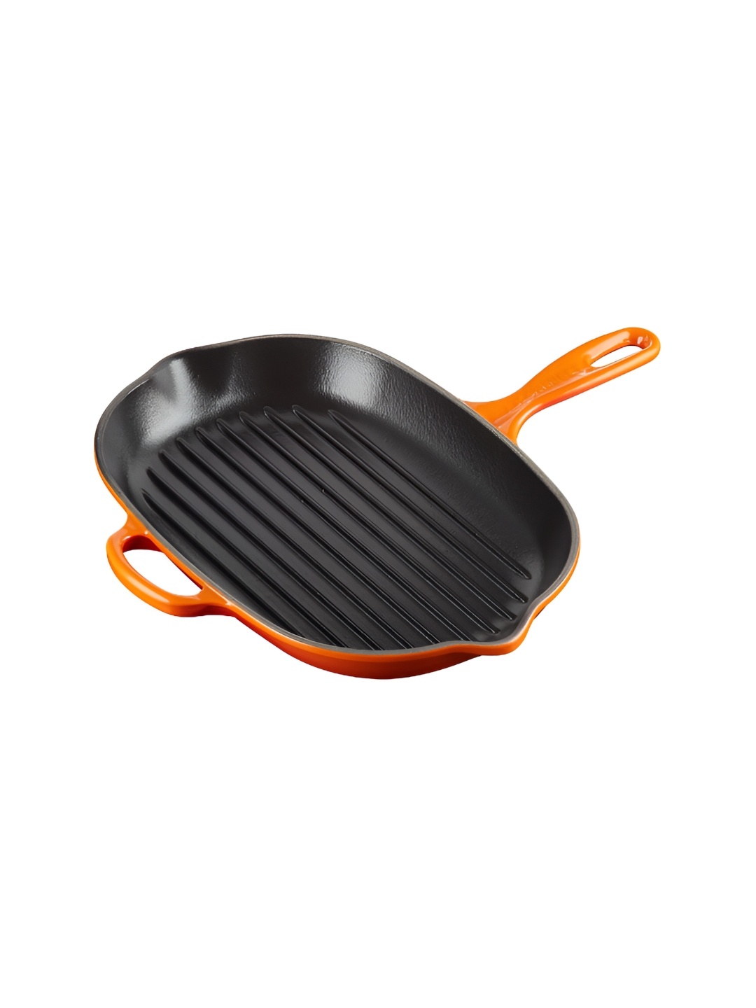 

LE CREUSET Orange Cast Iron Grill Pan