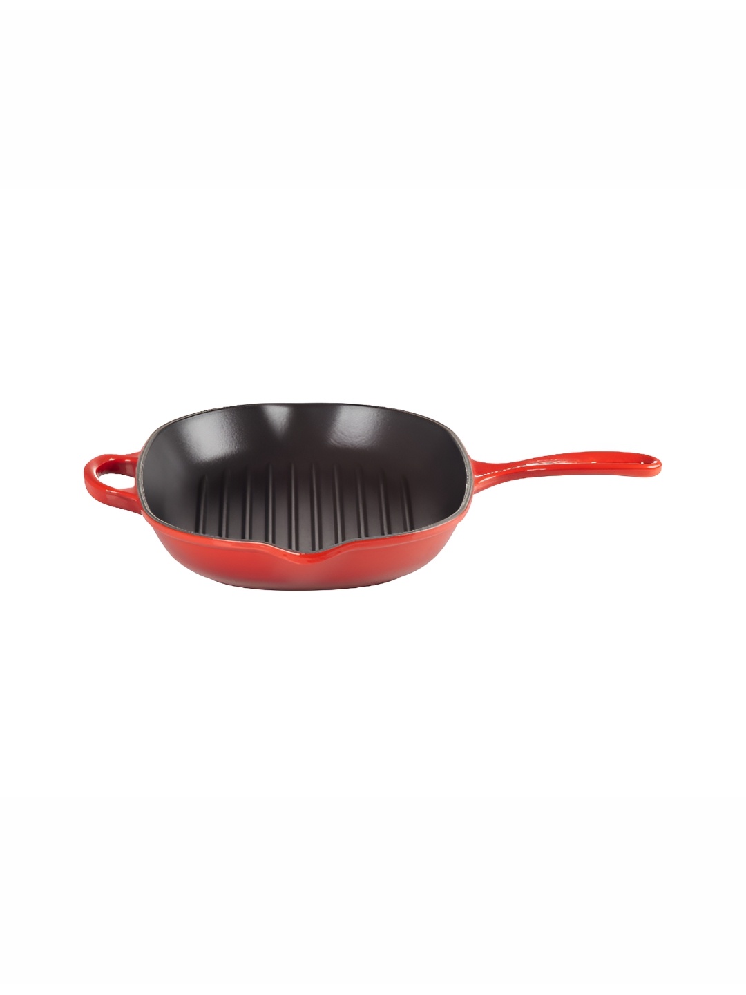 

LE CREUSET Evo Red & Black Cast Iron Oval Grillit Pan