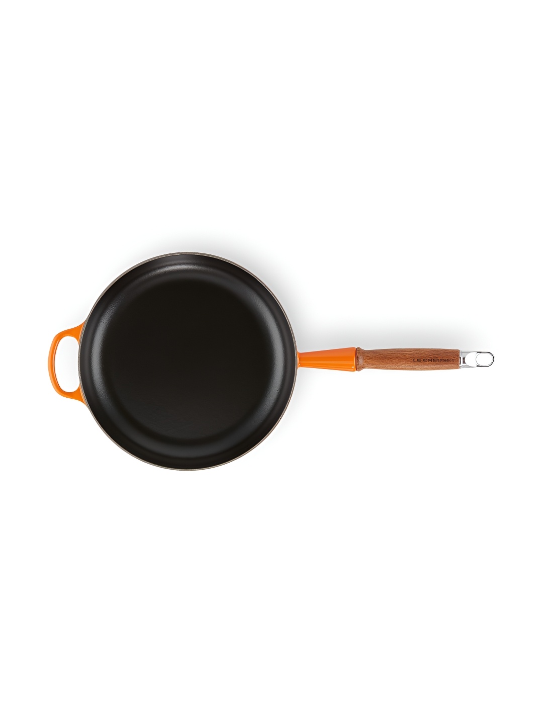 

LE CREUSET Evo Orange colored Frying Pan-26 Volcanic