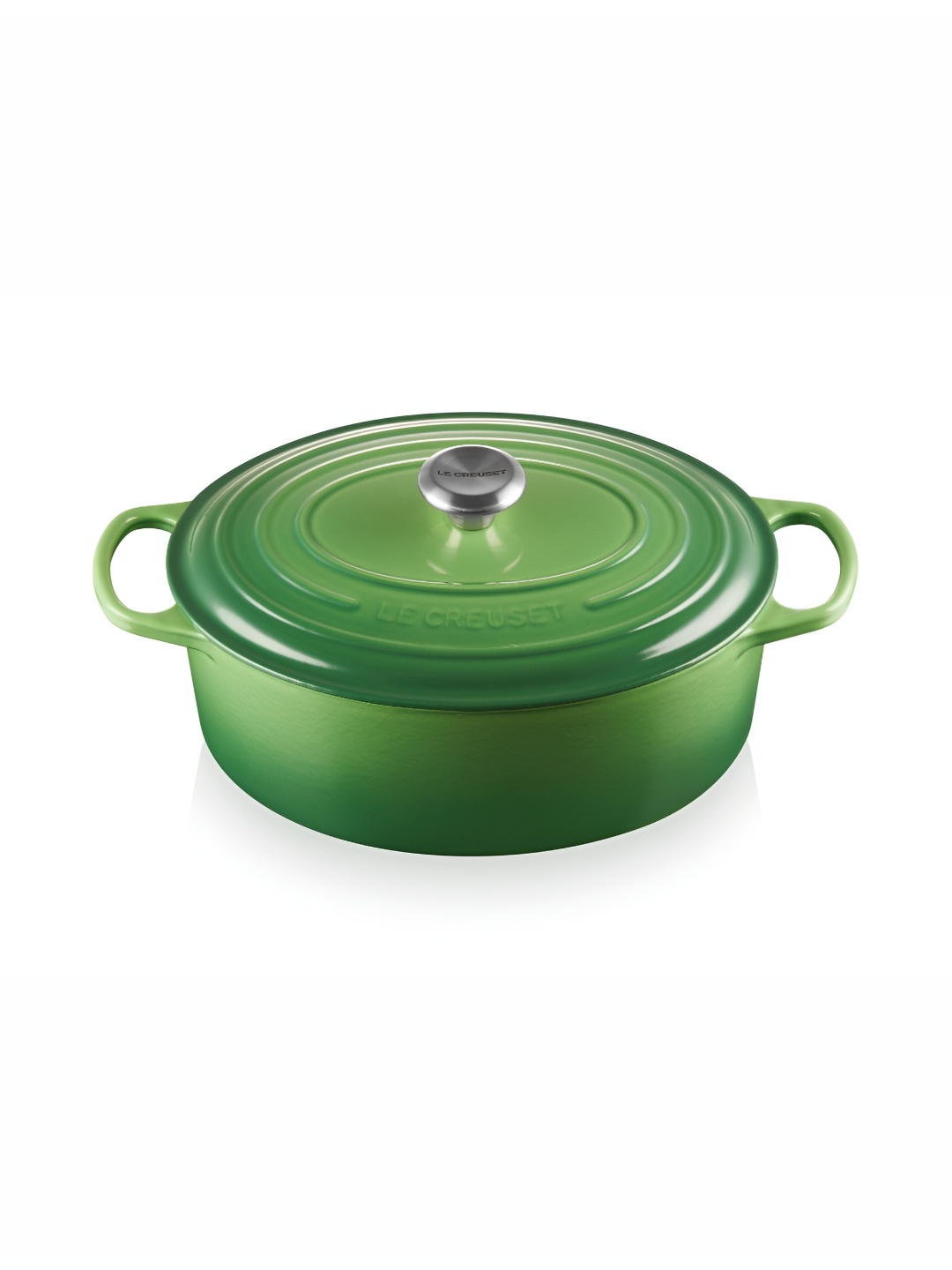 

LE CREUSET Green Cast Iron Evo Oval Casserole
