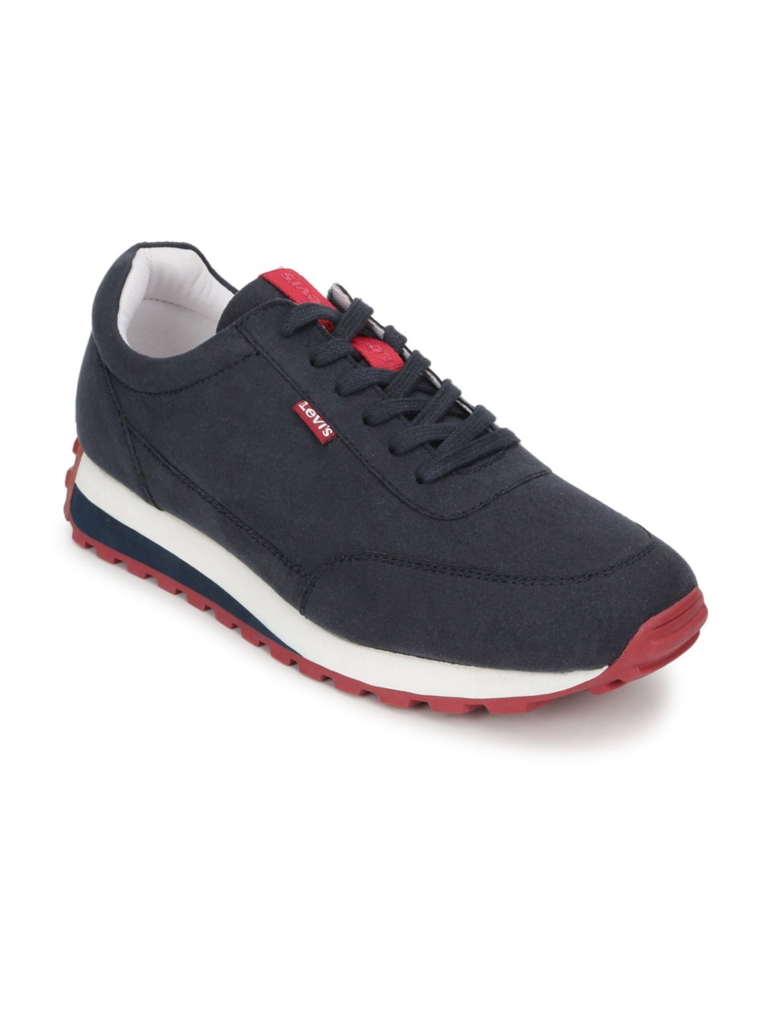 

Levis Men Round Toe Orthotic Friendly Sneakers, Blue