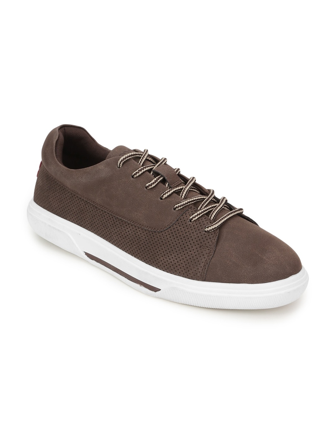 

Levis Men Round Toe Orthotic Friendly Sneakers, Brown