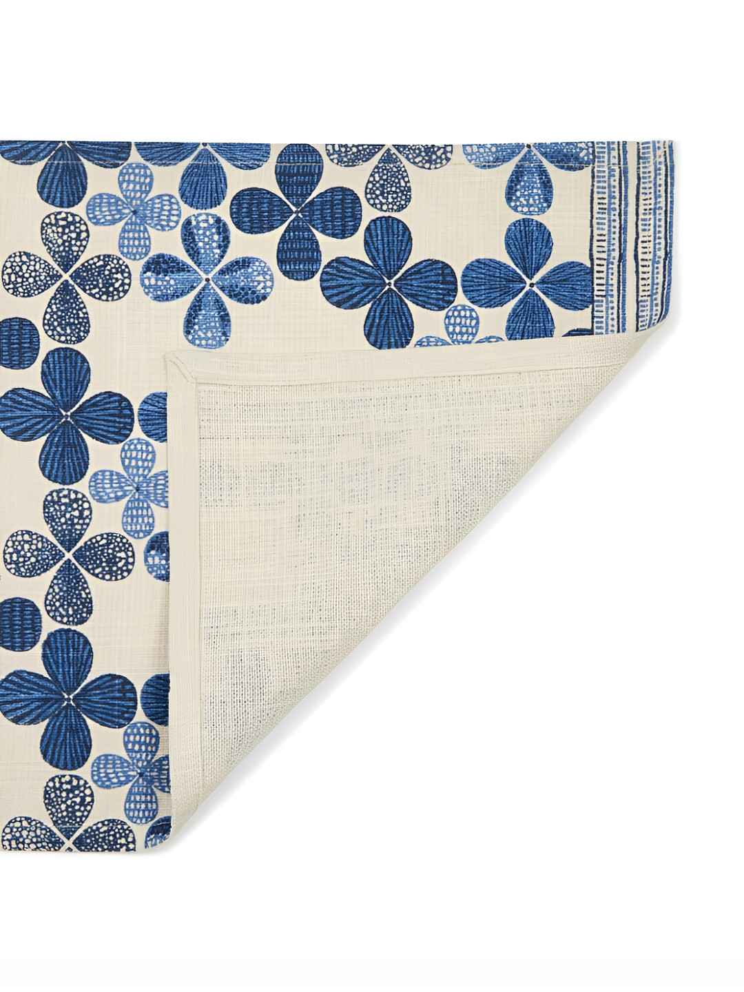 

Fabindia Blue 6 Pieces Printed Cotton Table Placemats