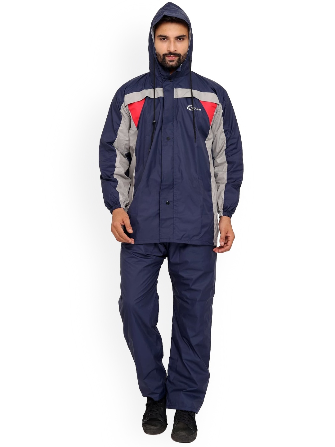 

THE CLOWNFISH Unisex Rain Suit, Blue